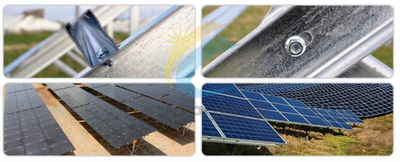 pile driven solar mounting systems