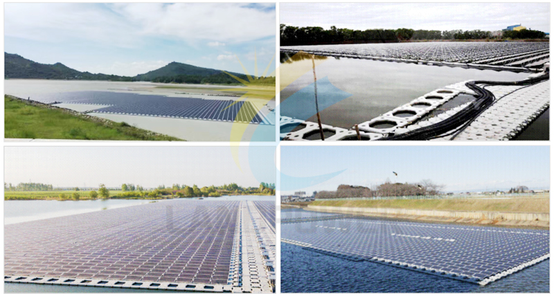 floating solar pv mounting