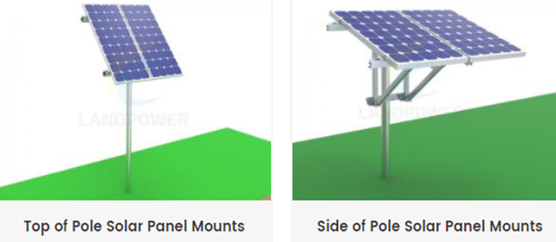 solar panel pole mount
