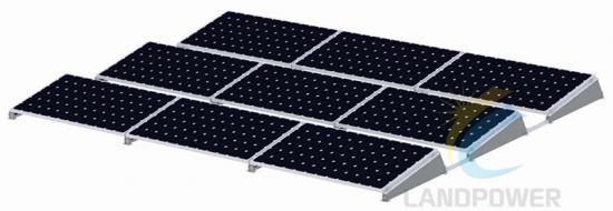 landscape flat roof solar mounting