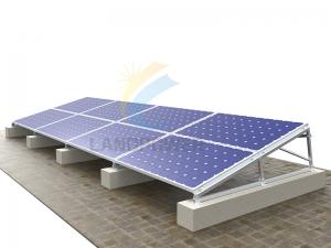 zonnepaneel montage ballast plat dak